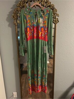Never Fully Dressed Green Fifi Dress